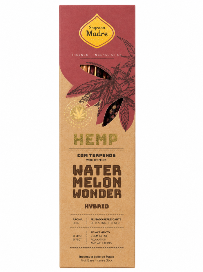 INCENSO SAGRADA MADRE LINEA HEMP - WATERMELON