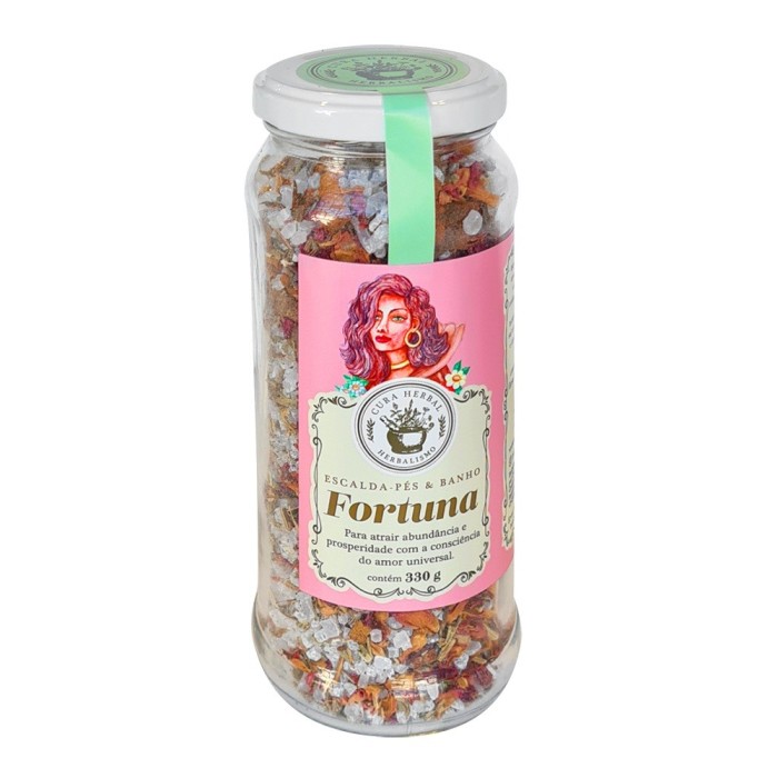 BANHO DA FORTUNA 330G CURA HERBAL