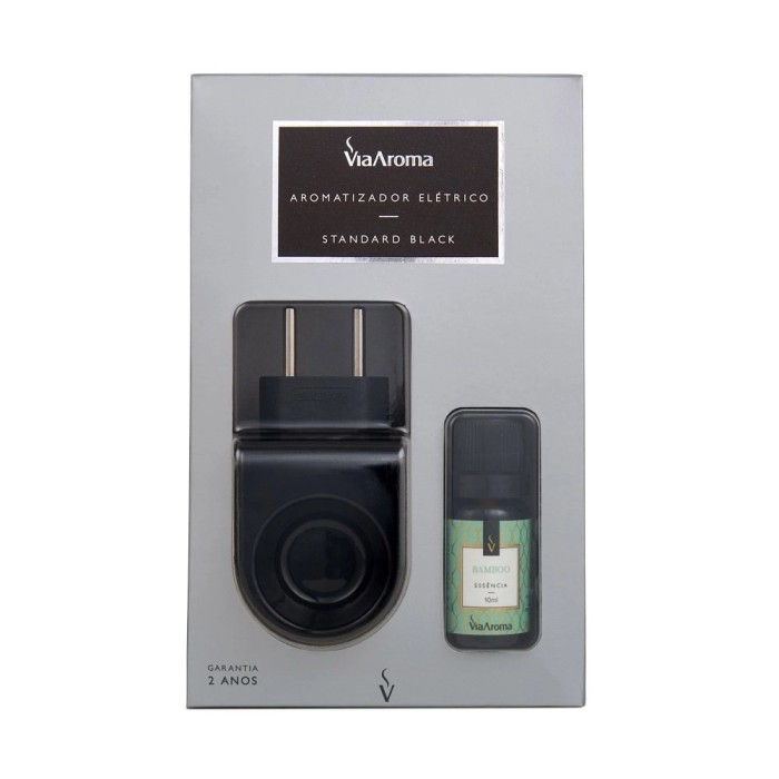 AROMATIZADOR VIA AROMA STANDARD BLACK C/BAMBOO