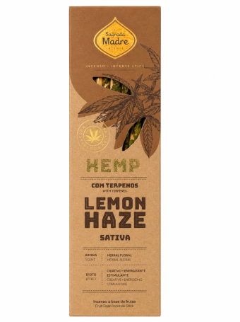 INCENSO SAGRADA MADRE LINEA HEMP LEMON HAZE