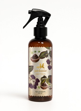 AGUA PERFUMADA AMORA E CASTANHA 300ML JORDANIE