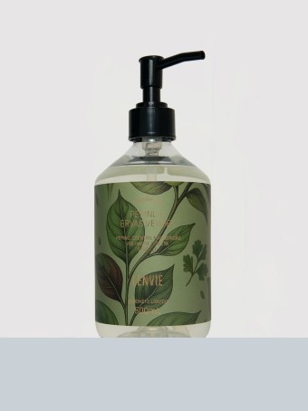 SABONETE LIQ PEPINO E ERVAS VERDES 500ML LENVIE