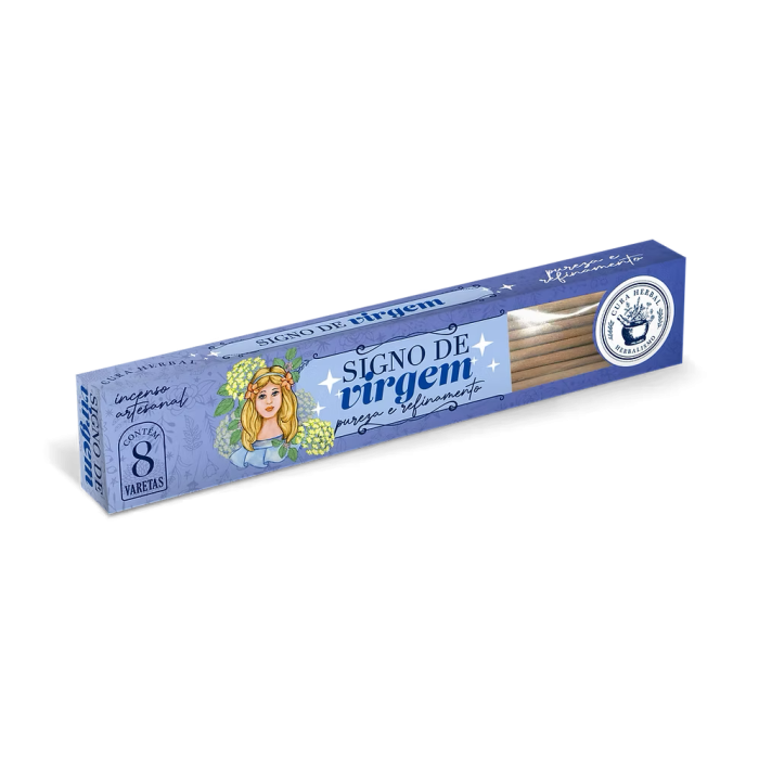 INCENSO SIGNO DE VIRGEM CURA HERBAL