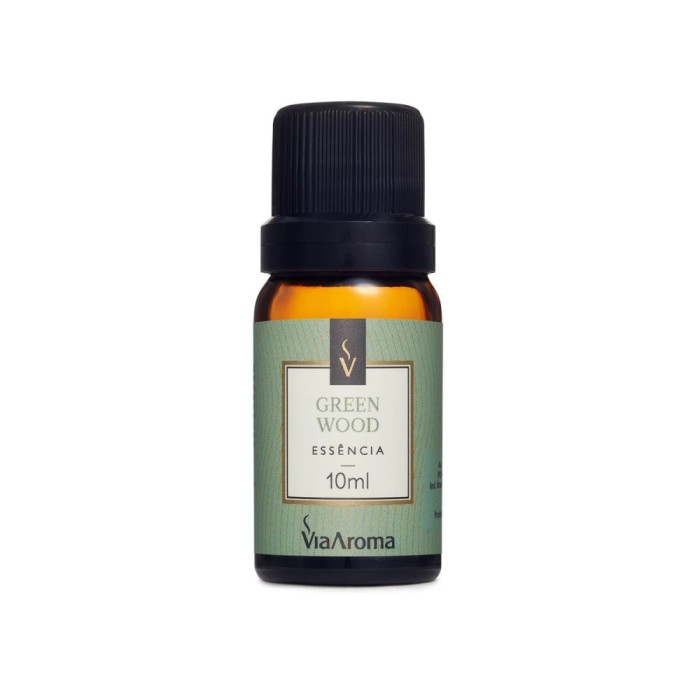 ESSENCIA VIA AROMA 10ML CLASSICA GREEN WOOD