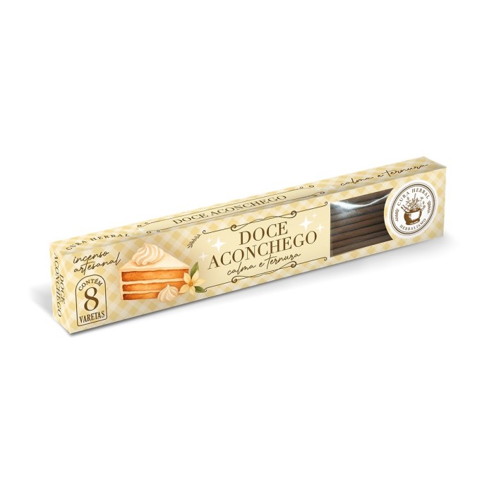 INCENSO DOCE ACONCHEGO CURA HERBAL