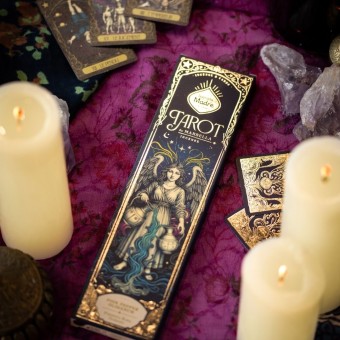 INCENSO SAGRADA MADRE LINHA TAROT MARSELLA PIMENTA ROSA - OLIBANO