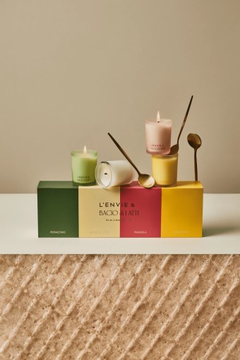 KIT 4 MINI VELAS PERF BACIO 70G