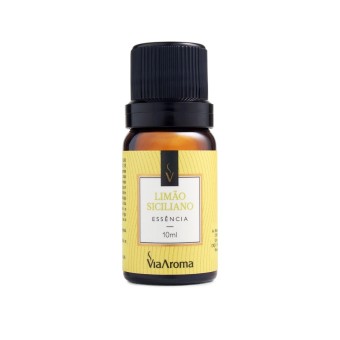 ESSENCIA VIA AROMA 10ML CLASSICA LIMAO SICILIANO