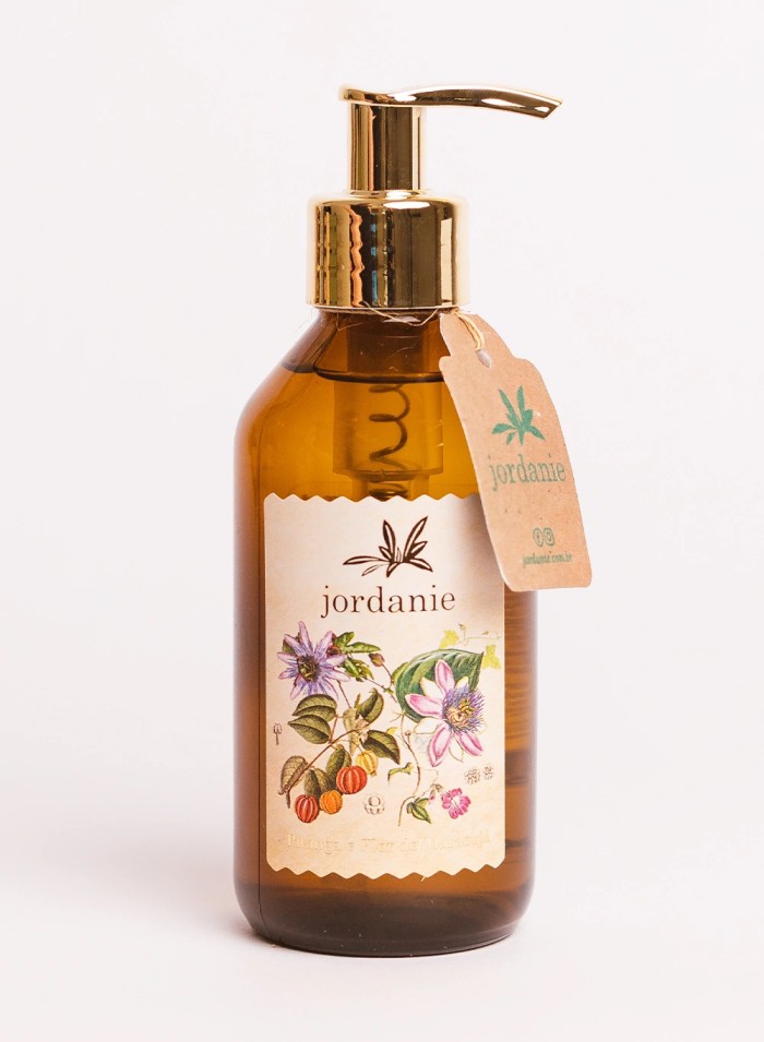 SABONETE LIQUIDO PITANGA E FLOR DE MARACUJA 200ML JORDANIE