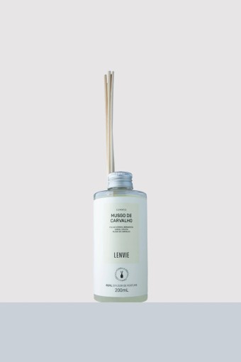REFIL DIFUSOR DE VARETAS MUSGO DE CARAVALHO 200ML LENVIE