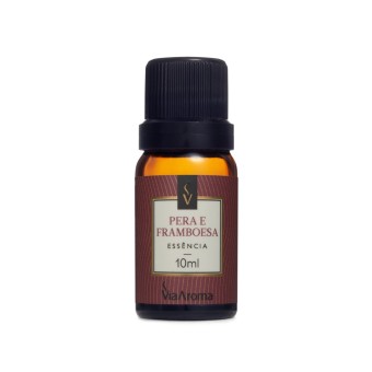 ESSENCIA VIA AROMA 10ML CLASSICA PERA E FRAMBOESA
