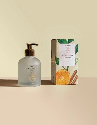 SABONETE LIQUIDO MANDARINA CEYLON 200ML LENVIE