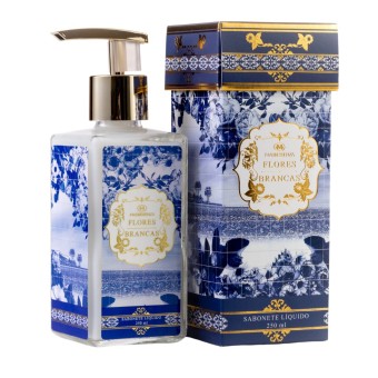 SABONETE LIQUIDO FLORES BRANCAS 250ML MADRESSENZA
