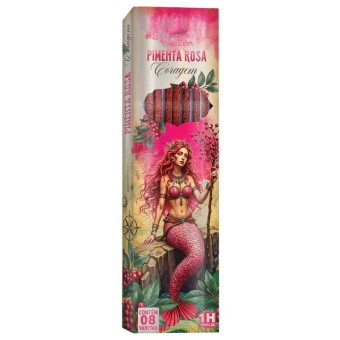 INCENSO VILA ZEN ENCANTO DAS AGUAS PIMENTA ROSA