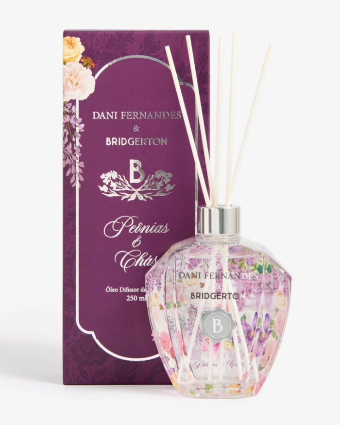 DIFUSOR DE VARETA PEONIAS E CHAS 250ML