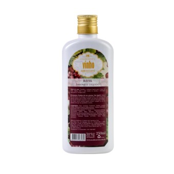 REFIL SABONETE LIQUIDO VINHO 250ML MADRESSENZA