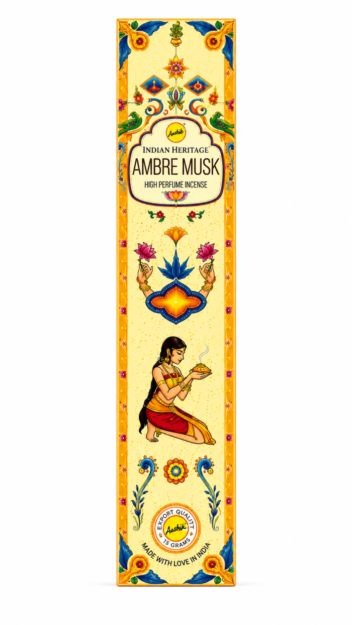 INCENSO GOLDEN INDIA AMBER MUSK