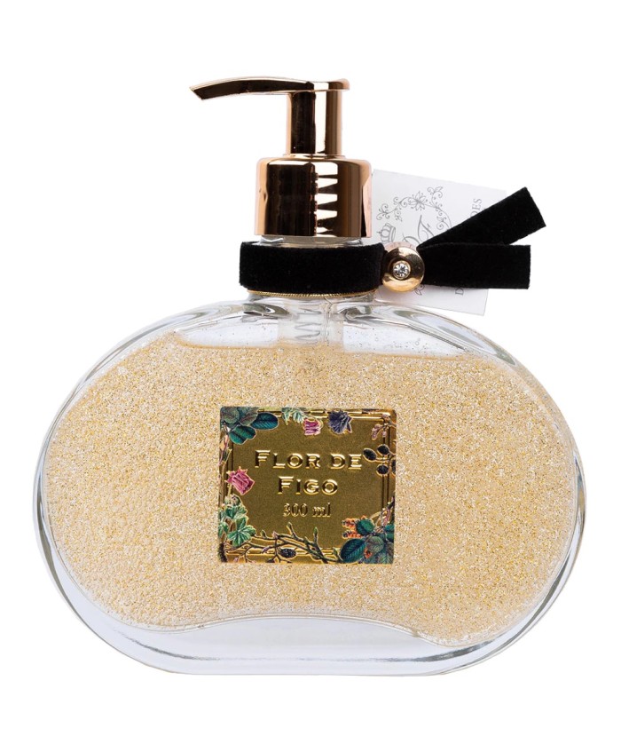 SABONETE LIQUIDO GLITTER FLOR DE FIGO 300ML
