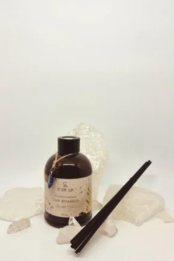 DIFUSOR DE VARETAS CHÁ BRANCO  315ML  N DA LUA