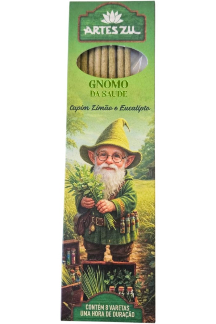 INCENSO DOS GNOMOS DA SAUDE (CAPIM LIMAO E EUCALIPTO)