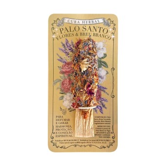 PALO SANTO FLORES E BREU BRANCO CURA HERBAL