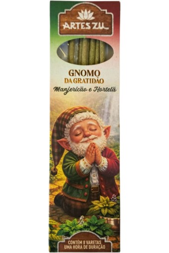 INCENSO DOS GNOMOS DA GRATIDAO (MANJERICAO E HORTELA)