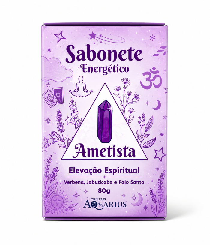 SABONETE ENERGETICO AMETISTA 80G