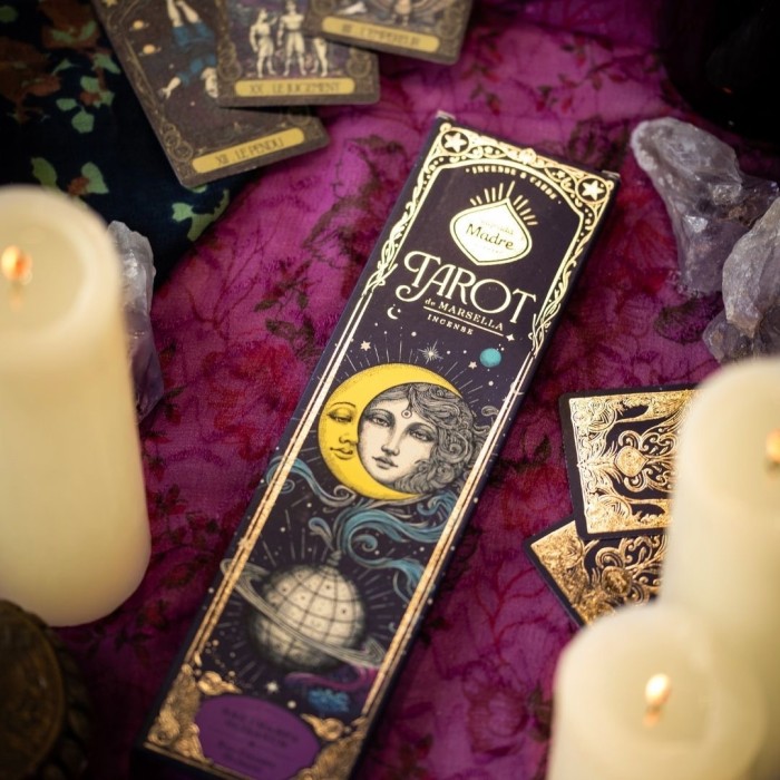 INCENSO SAGRADA MADRE LINHA TAROT MARSELLA CHAMPA - OLIBANO