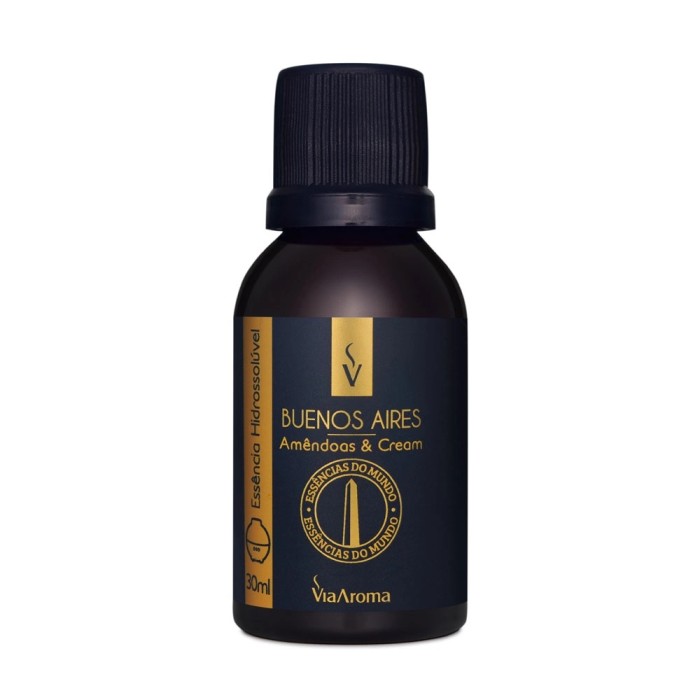 ESSENCIA HIDROSSOLUVEL VIA AROMA 30ML MUNDO BUENOS AIRES