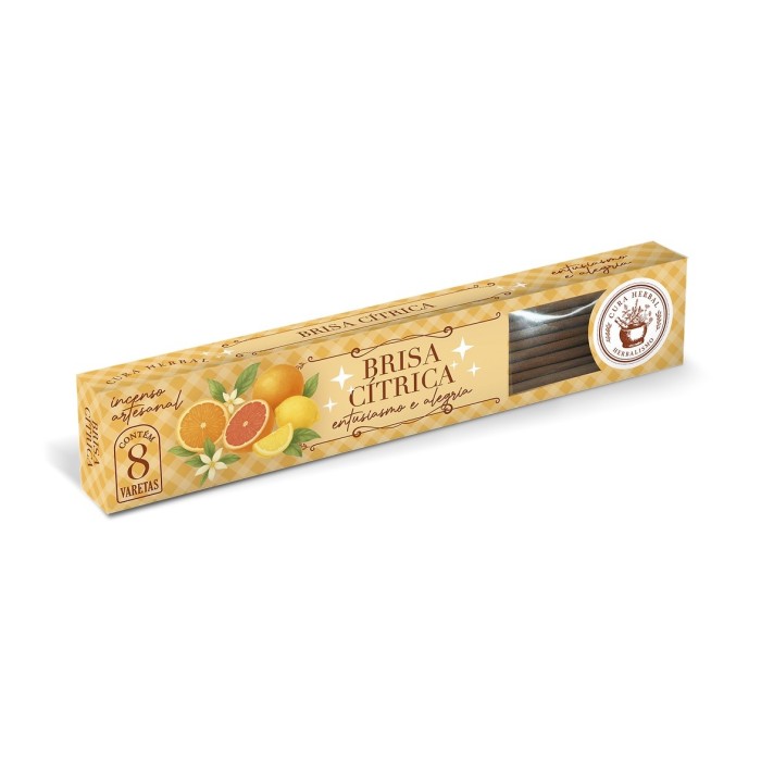 INCENSO BRISA CITRICA CURA HERBAL