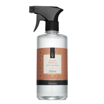 AGUA PERFUMADA 500ML BLACK VANILLA VIA AROMA