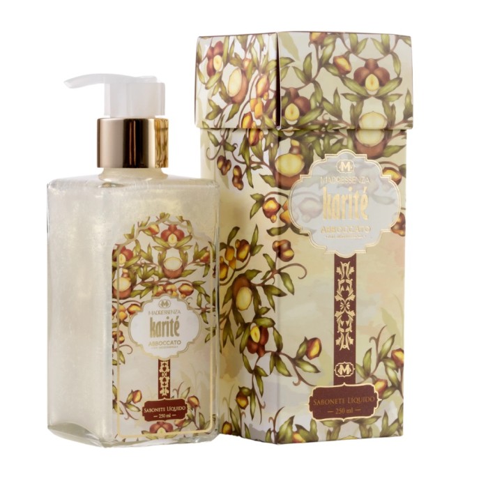 SABONETE LIQUIDO KARITE 250ML MADRESSENZA