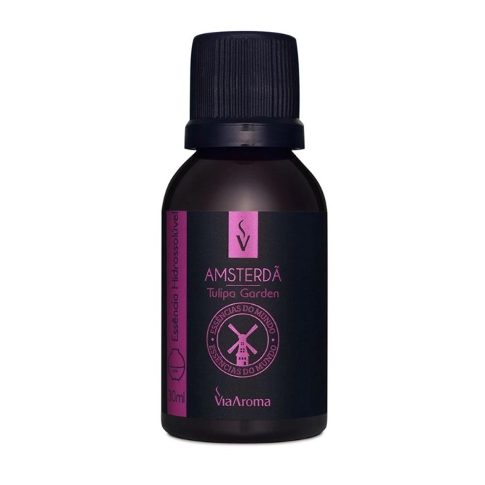 ESSENCIA HIDROSSOLUVEL VIA AROMA 30ML MUNDO AMSTERDA