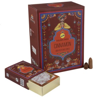 INCENSO CASCATA GOLDEN INDIA - CINNAMON