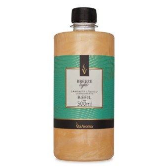 REFIL 500ML SABONETE LIQUIDO BREEZE VIA AROMA