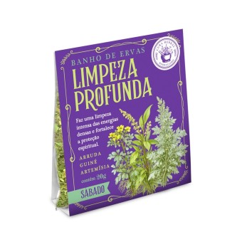 BANHO LIMPEZA PROFUNDA SABADO 20G