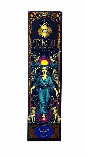 INCENSO SAGRADA MADRE LINHA TAROT MARSELLA MAGNOLIA - OLIBANO