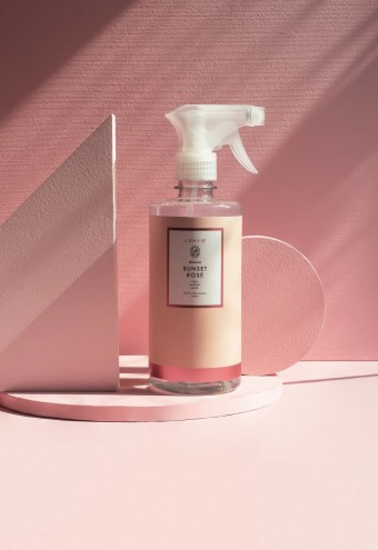 AGUA PERFUMADA SUNSET ROSE 500ML LENVIE