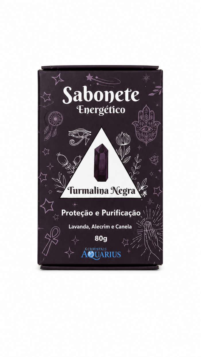SABONETE ENERGETICO TURMALINA 80G