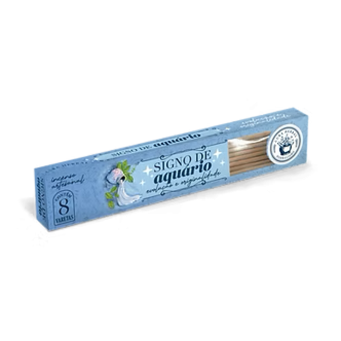 INCENSO SIGNO DE AQUARIO CURA HERBAL