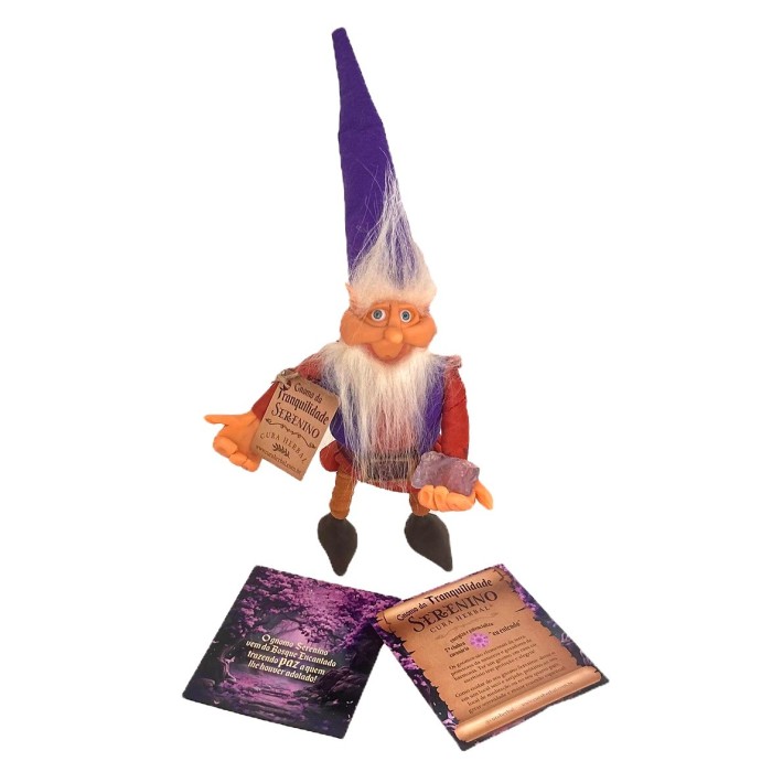 GNOMO SERENINO DA TRANQUILIDADE CURA HERBAL