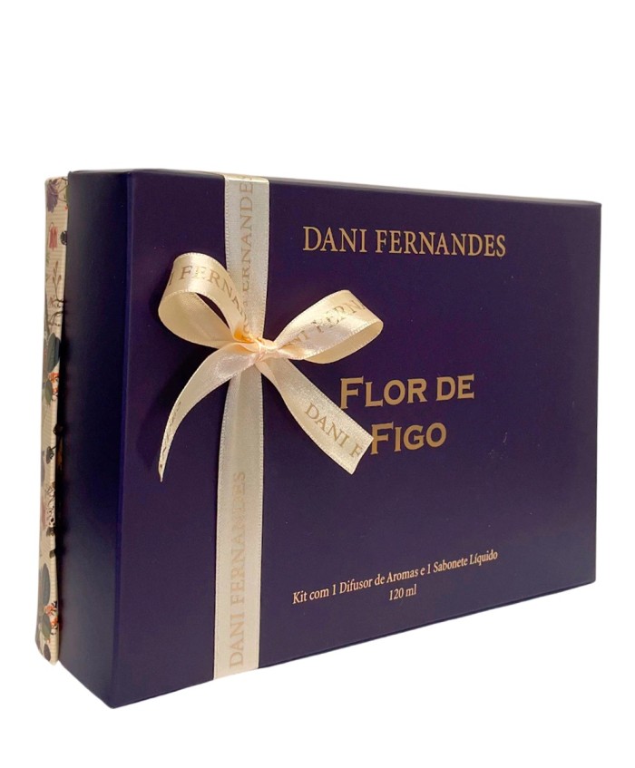KIT DIFUSOR E SABONETE FLOR DE FIGO 120ML
