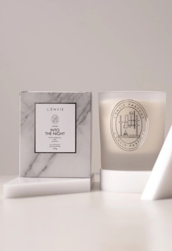 VELA PERFUMADA INTO THE NIGHT 210G LENVIE