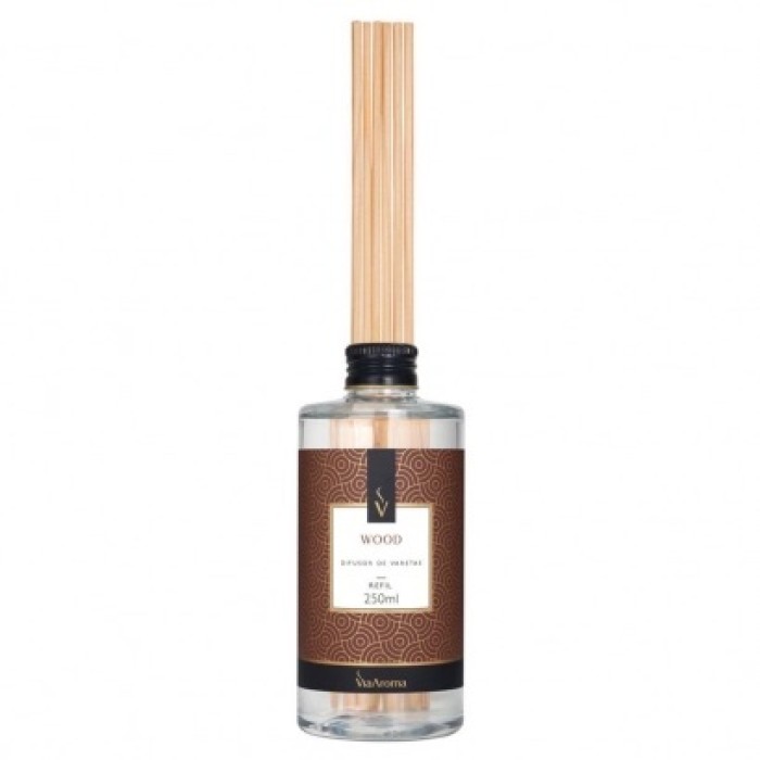  REFIL DIFUSOR DE VARETAS 250ML WOOD VIA AROMA 
