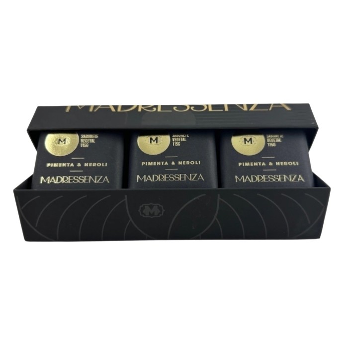 ESTOJO SABONETE PIMENTA E NEROLI 3 UN/115  MADRESSENZA
