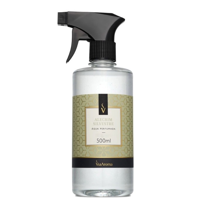 AGUA PERFUMADA 500ML ALECRIM SILVESTRE VIA AROMA 