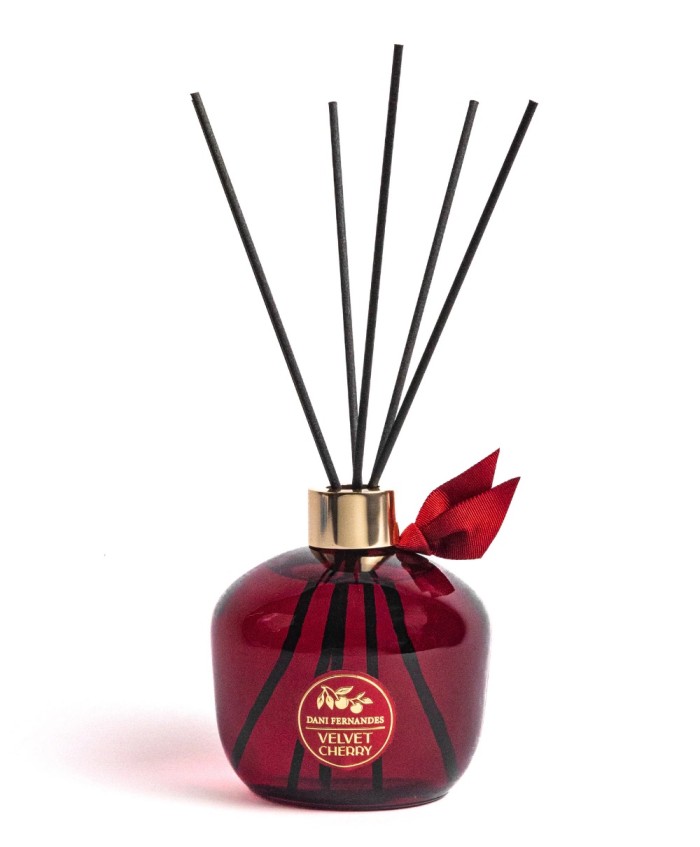 DIFUSOR DE  VARETAS VELVET CHERRY 350ML