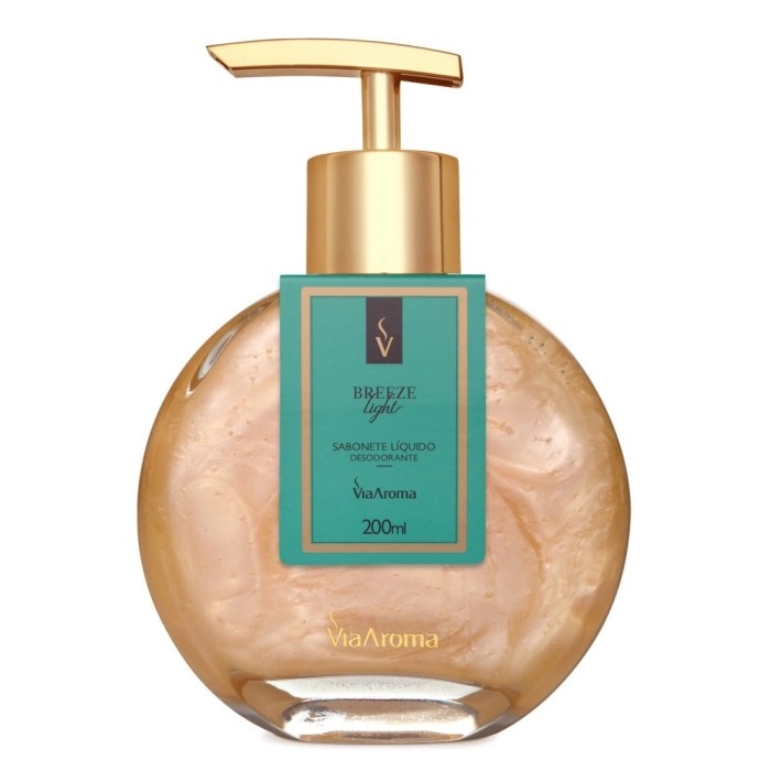 SABONETE LIQUIDO 200ML BREEZE VIA AROMA