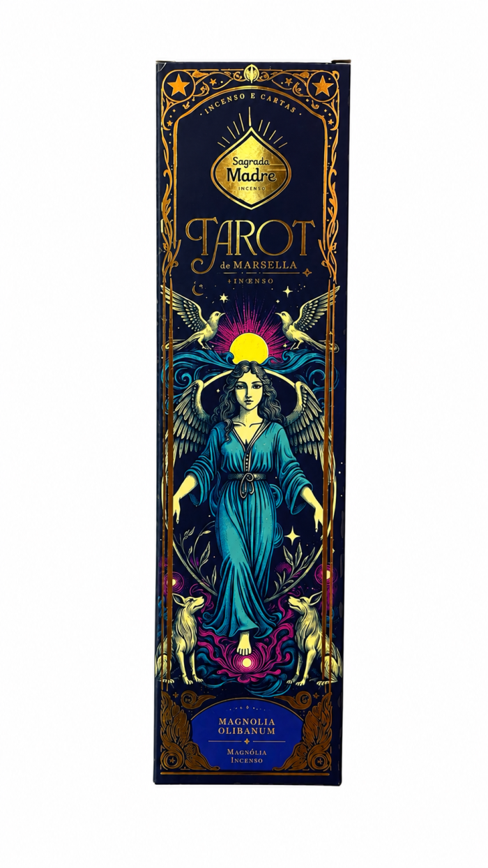 INCENSO SAGRADA MADRE LINHA TAROT MARSELLA MAGNOLIA - OLIBANO