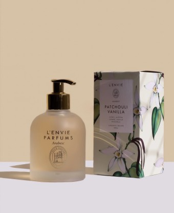 SABONETE LIQUIDO PATCHOULI VANILLA 200ML LENVIE